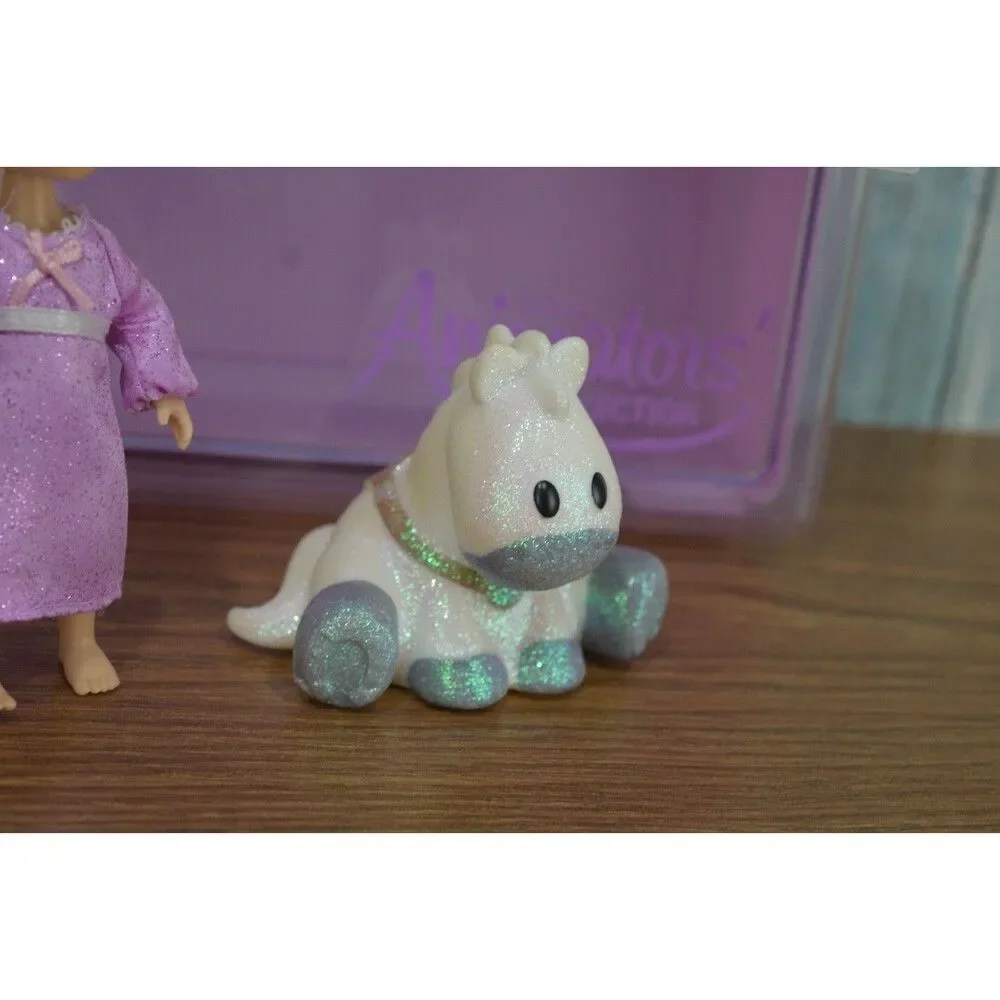 Disney Animators' Collection Rapunzel Mini Doll Tangled Maximus Figure Toy Loose